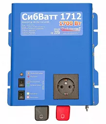 Купить СибВатт 1712 инвертор, преобразователь напряжения DC/AC, 12В/220В, 1700Вт в Екатеринбурге