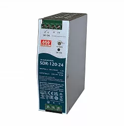 Купить SDR-120-24  источник питания АC/DC, 230В/24В в Екатеринбурге