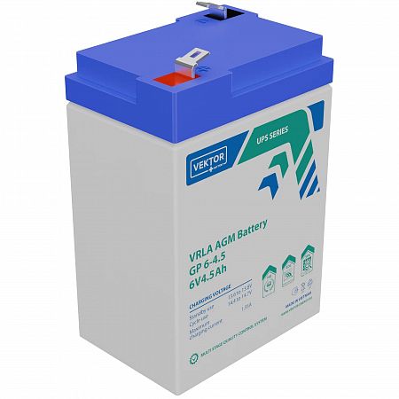 Купить Аккумуляторная батарея VEKTOR ENERGY GP 6-4.5 в Екатеринбурге
