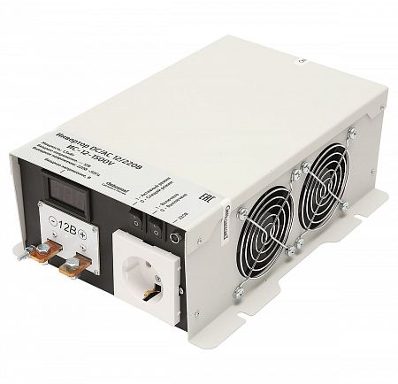 Купить ИС-12-1500V инвертор, преобразователь напряжения DC/AC, 12В/220В, 1500Вт в Екатеринбурге